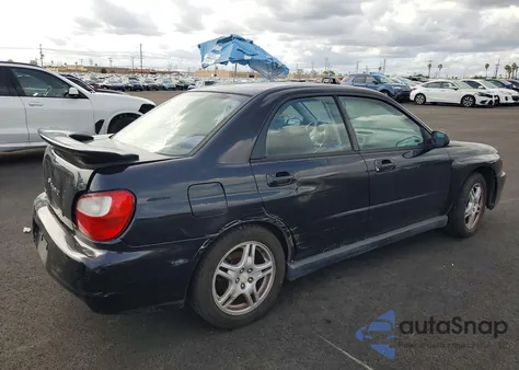 2002 Subaru Impreza Wrx из США, поврежденный, VIN JF1GD29652G508132